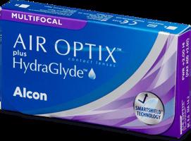 Air Optix plus HydraGlyde Multifocal (3 čočky)