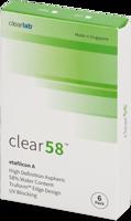 Clear 58 (6 čoček)