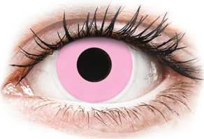 ColourVUE Crazy Lens - nedioptrické (2 čočky) Barbie Pink