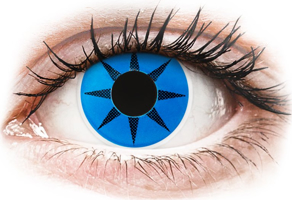 ColourVUE Crazy Lens - nedioptrické (2 čočky) Blue Star