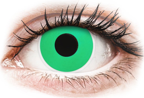 ColourVUE Crazy Lens - nedioptrické (2 čočky) Emerald (Green)