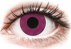 ColourVUE Crazy Lens - nedioptrické (2 čočky) Purple