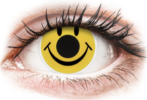 ColourVUE Crazy Lens - nedioptrické (2 čočky) Smiley